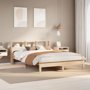 vidaXL, vidaXL Massivholzbett ohne Matratze 140x200 cm Kiefernholz