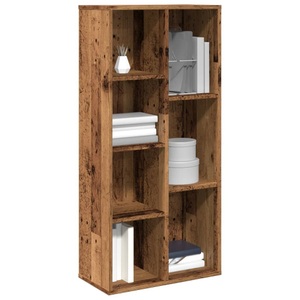 vidaXL, vidaXL Bücherregal Altholz-Optik 50x25x104 cm
