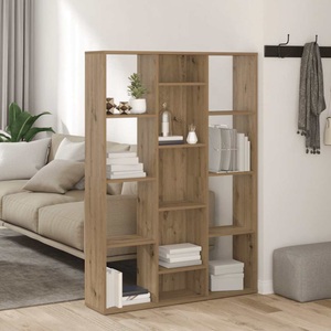 vidaXL, vidaXL Raumteiler/Bücherregal Artisan-Eiche 100x24x140cm Holzwerkstoff