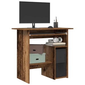 vidaXL, vidaXL Schreibtisch Altholz-Optik 80x45x74 cm Holzwerkstoff