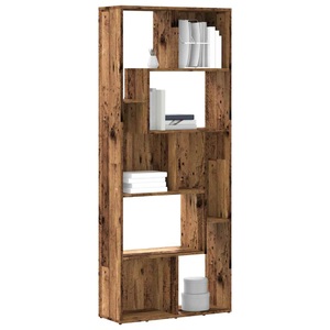 vidaXL, vidaXL Bücherregal Altholz-Optik 67x24x161 cm Holzwerkstoff