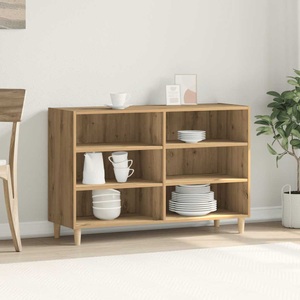 vidaXL, vidaXL Sideboard Artisan-Eiche 103,5x35x70 cm Holzwerkstoff
