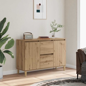 vidaXL, vidaXL Sideboard Artisan-Eiche 102x35x70 cm Holzwerkstoff