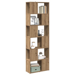 vidaXL, vidaXL Bücherregal/Raumteiler Artisan-Eiche 60x24x186 cm