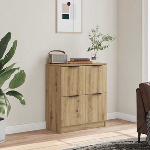vidaXL, vidaXL Sideboard Artisan-Eiche 60x30x70 cm Holzwerkstoff