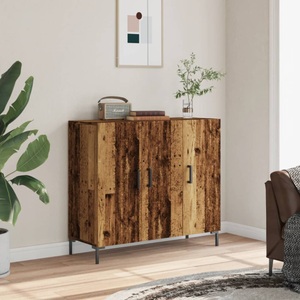 vidaXL, vidaXL Sideboard Altholz-Optik 90x34x80 cm Holzwerkstoff
