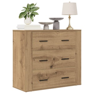 vidaXL, vidaXL Sideboard Artisan-Eiche 80x33x70 cm Holzwerkstoff
