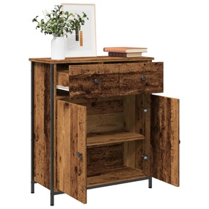 vidaXL, vidaXL Sideboard Altholz-Optik 70x41x56 cm Holzwerkstoff