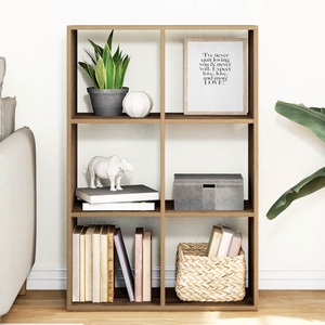 vidaXL, vidaXL Raumteiler-Bücherregal Artisan-Eiche 69,5x29x103,5 cm