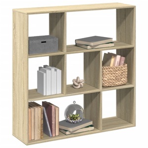 vidaXL, vidaXL Raumteiler-Bücherregal Sonoma-Eiche 102x29x103,5 cm, vidaXL Raumteiler-Bücherregal Sonoma-Eiche 102x29x103,5 cm