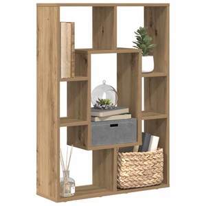 vidaXL, vidaXL Bücherregal Artisan-Eiche 63x20x90 cm Holzwerkstoff