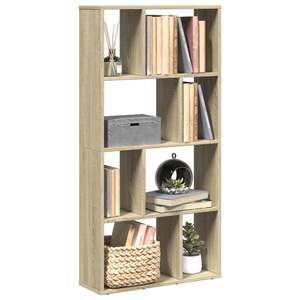 vidaXL Bücherregal Sonoma-Eiche 60x20x120 cm Holzwerkstoff