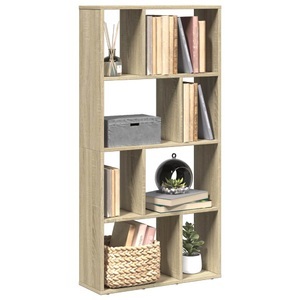 vidaXL, vidaXL Bücherregal Sonoma-Eiche 60x20x120 cm Holzwerkstoff