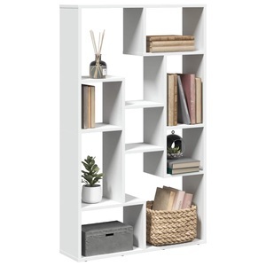 vidaXL, vidaXL Bücherregal Weiß 72x20x120 cm Holzwerkstoff