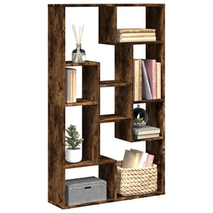 vidaXL, vidaXL Bücherregal Räuchereiche 72x20x120 cm Holzwerkstoff