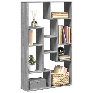vidaXL, vidaXL Bücherregal Grau Sonoma 72x20x120 cm Holzwerkstoff