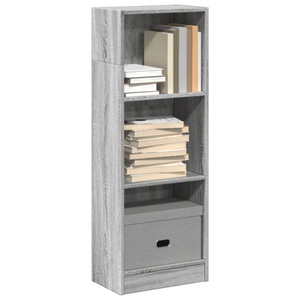 vidaXL, vidaXL Bücherregal Grau Sonoma 40x24x109 cm Holzwerkstoff