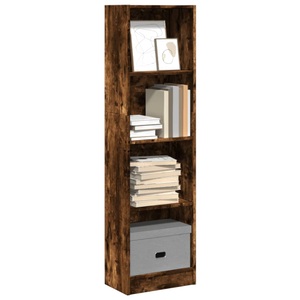 vidaXL, vidaXL Bücherregal Räuchereiche 40x24x143 cm Holzwerkstoff