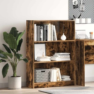 vidaXL, vidaXL Bücherregal Räuchereiche 80x24x109 cm Holzwerkstoff