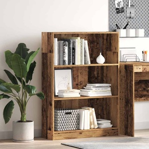 vidaXL, vidaXL Bücherregal Altholz-Optik 80x24x109 cm Holzwerkstoff
