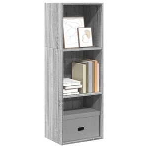 vidaXL, vidaXL Bücherregal Grau Sonoma 40x30x114 cm Holzwerkstoff