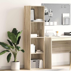 vidaXL, vidaXL Bücherregal Sonoma-Eiche 40x30x152 cm Holzwerkstoff