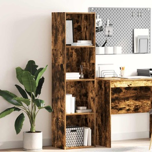 vidaXL, vidaXL Bücherregal Räuchereiche 40x30x152 cm Holzwerkstoff