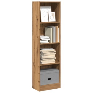 vidaXL, vidaXL Bücherregal Artisan-Eiche 40x24x143 cm Holzwerkstoff, vidaXL Bücherregal Artisan-Eiche 40x24x143 cm Holzwerkstoff