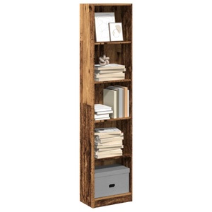 vidaXL, vidaXL Bücherregal Altholz-Optik 40x24x176 cm Holzwerkstoff