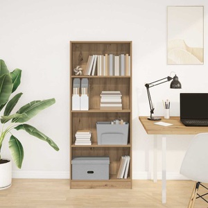 vidaXL, vidaXL Bücherregal Artisan-Eiche 60x24x143 cm Holzwerkstoff