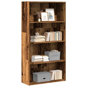 vidaXL, vidaXL Bücherregal Altholz-Optik 80x30x152 cm Holzwerkstoff