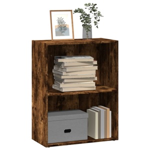 vidaXL, vidaXL Bücherregal Räuchereiche 60x30x77 cm Holzwerkstoff