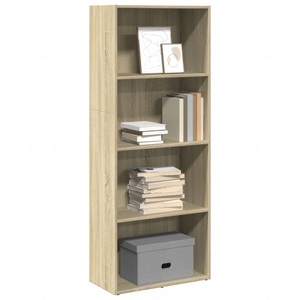 vidaXL, vidaXL Bücherregal Sonoma-Eiche 60x30x152 cm Holzwerkstoff