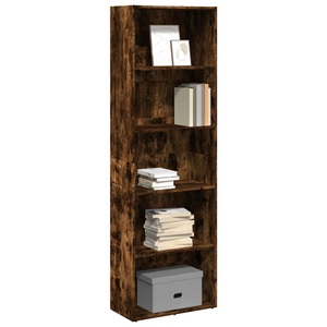 vidaXL, vidaXL Bücherregal Räuchereiche 60x30x189 cm Holzwerkstoff