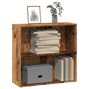 vidaXL, vidaXL Bücherregal Altholz-Optik 80x30x77 cm Holzwerkstoff