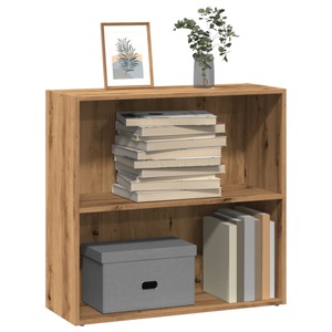 vidaXL, vidaXL Bücherregal Artisan-Eiche 80x30x77 cm Holzwerkstoff