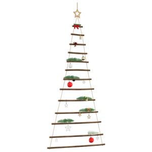 vidaXL, vidaXL Weihnachtsbaum mit Spitzensternen Aufhängen 86x180 cm, vidaXL Weihnachtsbaum mit Spitzensternen Aufhängen 86x180 cm