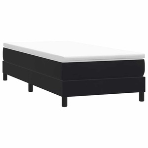 vidaXL, vidaXL Boxspringbett ohne Matratze Schwarz 100x210 cm Samt