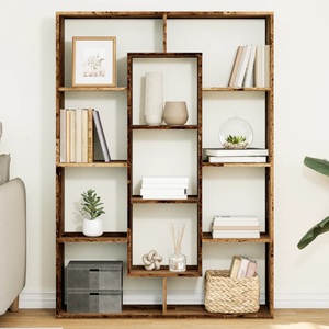 vidaXL, vidaXL Bücherregal Altholz-Optik 102x29x143 cm Holzwerkstoff