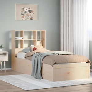 vidaXL, vidaXL Massivholzbett ohne Matratze 75x190 cm Kiefernholz