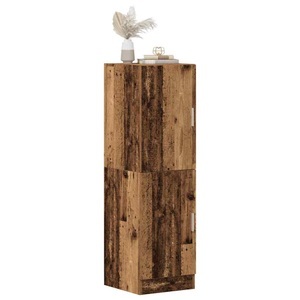 vidaXL, vidaXL Küchenschrank Altholz-Optik 38x41,5x131,5 cm Holzwerkstoff, vidaXL Küchenschrank Altholz-Optik 38x41,5x131,5 cm Holzwerkstoff