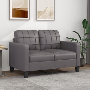 vidaXL, vidaXL B-Ware 2-Sitzer-Sofa Grau 120 cm Kunstleder