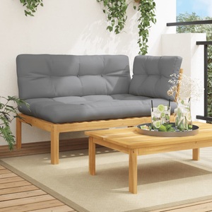 vidaXL, vidaXL Garten-Ecksofa aus Paletten mit Kissen Massivholz Akazie