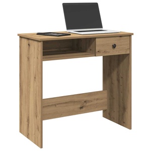 vidaXL, vidaXL Schreibtisch Artisan-Eiche 80x40x75 cm Holzwerkstoff