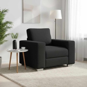 vidaXL, vidaXL Sofa-Sessel Schwarz 100 cm Stoff