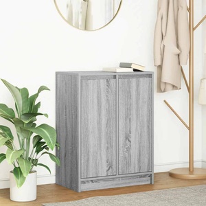 vidaXL, vidaXL Sideboard Grau Sonoma 57x34x76 cm Holzwerkstoff