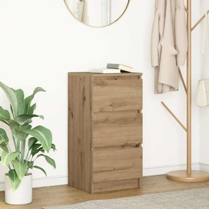 vidaXL, vidaXL Sideboard Artisan-Eiche 37,5x35x76 cm Holzwerkstoff