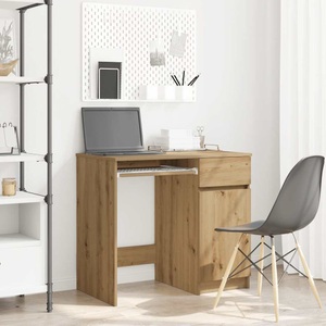 vidaXL, vidaXL Schreibtisch Artisan-Eiche 86x49x76 cm Holzwerkstoff