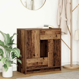 vidaXL, vidaXL Sideboard mit Schubladen und Türen Altholz-Optik 70,5x34x74,5cm