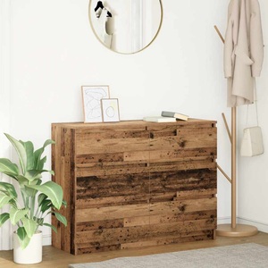 vidaXL, vidaXL Sideboard Altholz-Optik 100x35x76 cm Holzwerkstoff